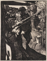 KG 16577
<br/>
Eerste Wereldoorlog: loopgraven
<br/>
<em>Kennington, Eric Henri (1888-1960)</em>